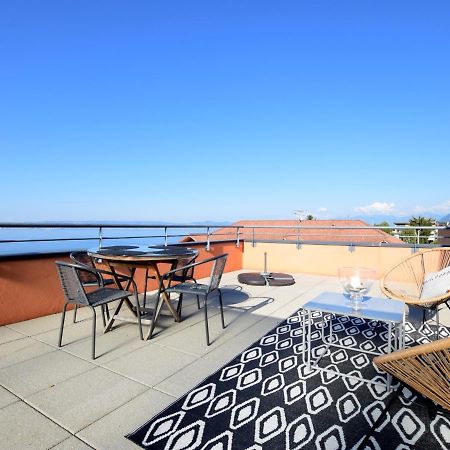 Spacieux Appartement Avec Terrasse, Animaux Admis Et Parking - Fr-1-498-69 Evian-les-Bains Bagian luar foto